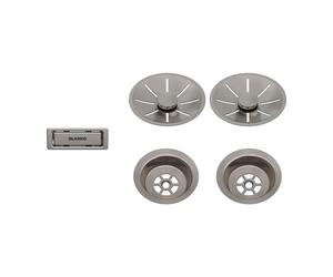 Blanco Kit de vidage et de trop-plein pour cuve double, 207410,