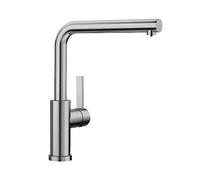 Blanco Lanora Mitigeur de cuisine à installer sous une fenêtre, basse pression, pivotant, 526181,