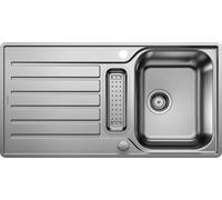 Blanco Évier de cuisine Lantos 5 S-IF 517281 Inox brossé 94x49 cm réversible