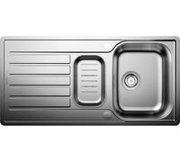 Blanco Lantos II 6 S-IF évier en acier inoxydable 100x50 cm acier 526628