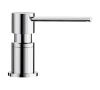 BLANCO LATO - Distributeur de Liquide Vaisselle encastrable pour évier de Cuisine - Remplissage Facile par Le Haut - Réservoir de 300 ML - Chrome - 525808 S