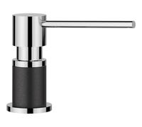 Blanco Distributeur de liquide vaisselle encastrable LATO – 300 ml, Anthracite/Chrome