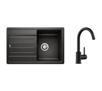 Blanco Pack évier + mitigeur 527917 Noir G