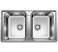 Blanco Lemis 8-IF évier en acier inoxydable 86x50 cm acier 523039