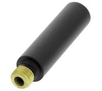 BLANCO Levier de commande court en noir mat - Robinets MILA, MIDA & MILI recommandés - Augmente la marge de manœuvre par rapport au mur pour une utilisation confortable - Durable et robuste