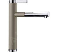 Blanco - Linee S - Robinetterie D'évier Avec Douchette Extractible, Tartufo/chrome 518446