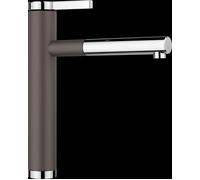 Blanco Linee-S Silgranit Look Bicolore GRIS ROCHER