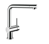 Blanco Robinet de cuisine LINUS-F – Bec rabattable, basse pression – Chrome Réf. 514277