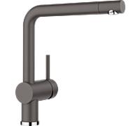 BLANCO LINUS - Robinet de Cuisine Moderne à Bec Haut - Haute Pression - Gris - 518814