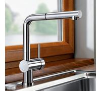 Robinet Cuisine Douchette Blanco LINUS-S-F Chromé (514023)