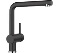 BLANCO Linus-S 516688 Robinet de Cuisine avec Bec Extractible Aspect Silgranit Haute Pression Gris Anthracite