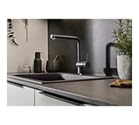 Blanco Mitigeur de cuisine Linus-S 516688 sur pied monocommande douchette extractible anthracite