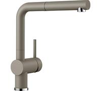 BLANCO LINUS-S - Robinet de Cuisine Design SILGRANIT avec Bec Extensible - Haute Pression - Marron - 517621