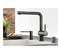 Blanco Mitigeur de cuisine sur pied Linus-S Noir 525807