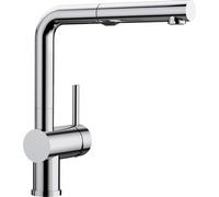 BLANCO Linus-S Vario 518406 Robinet de Cuisine avec Douchette Réglable Chromé Haute Pression