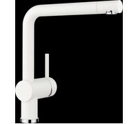 BLANCO LINUS - Robinet de Cuisine Moderne à Bec Haut - Haute Pression - Blanc - 516702