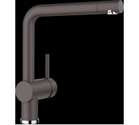 BLANCO LINUS - Robinet de Cuisine Moderne à Bec Haut - Haute Pression - Gris - 518814