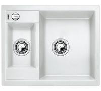 Blanco Metra 6 S Évier en Silgranit PuraDur, WEISS