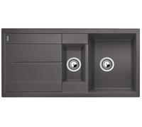 Blanco Metra 6 S évier en granit 100x50 cm gris/graphite/onyx 518878