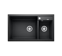 BLANCO Metra 9 525936 Évier de cuisine Noir, Largeur du meuble sous évier : 60 cm