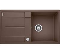 BLANCO Meuble de rangement en métal pour salle de bain - Café - 95 cm