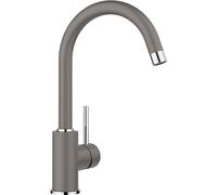 BLANCO MIDA Robinet de cuisine en gris volcanique Haute pression Clapet anti-retour Cartouche en céramique Qualité d'eau garantie et économie d'eau