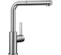 Blanco - Mitigeur de cuisine Lanora-S 523123 - Inox brossé, bec extractible haute pression - UE