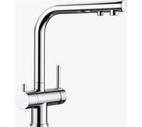 BLANCO Mitigeur Fontas II, 2 en 1, commande d'eau filtrée, 523128 G