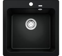 Blanco Naya 5 évier en granit 51.5x51 cm noir 526578