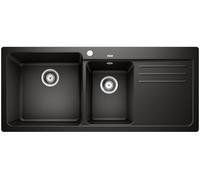 Blanco Naya 8 S évier en granit 116x50 cm noir 525945