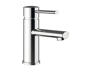 Blanco NIMA-WT Robinet mitigeur monocommande pour lavabo de salle de bain Finition chromée avec bonde