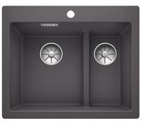 Blanco Pleon 6 Split évier en granit 61.5x51 cm gris/graphite/onyx 521690