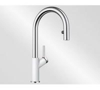 , Ausführung Blanco:silgranitweiß/chrom