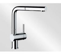 BLANCO Linus-S 512200 Robinet de Cuisine avec Bec Extractible Basse Pression Chromé