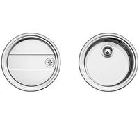 Blanco Rondoset évier en acier inoxydable 46x46 cm acier 513310