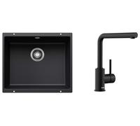 BLANCO ROTAN 500-U & MILA noir mat