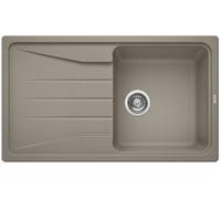 Blanco Sona 5 S évier 519678 86x50cm, PuraDur tartufo, réversible, sans télécommande de vidange