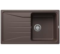 Blanco Sona 5 S évier 519679 86x50cm, PuraDur cafe, réversible, sans télécommande de vidange