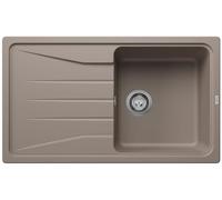 Blanco Évier Sona 5 S 519678 86x50 cm PuraDur tartufo réversible sans télécommande de vidange