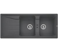 Blanco Sona 8 S évier en granit 116x50 cm gris/graphite/onyx 519699