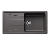 Blanco Sona 6 S Silgranit PuraDur Évier de cuisine encastrable et réversible - Gris anthracite, gris, 519690