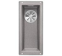 Blanco sous-Ligne 160-U Aluminium-Métalique