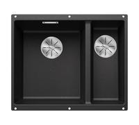 Blanco Évier de cuisine Subline 340/160-U Silgranit - Sous-plan double cuve - Anthracite
