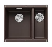Blanco Subline 340/160-U Silgranit CAFE