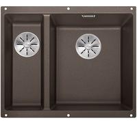 Blanco Subline 340/160-U évier en granit 52.5x40 cm marron 523567