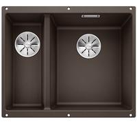 Blanco Subline 340/160-U Silgranit CAFE