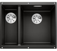 Blanco Subline 340/160-U Silgranit NOIR