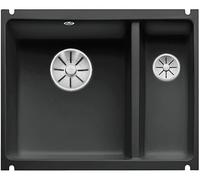 Blanco Subline 350/150-U évier en céramique 56.7x45.6 cm noir 523747