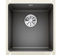 Blanco Subline 375-u 523731 41,4x45,6 cm, basalte PuraPlus, pour sous-plan