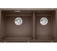 Blanco Subline 430/270-U évier en granit 72.5x40 cm marron 523160